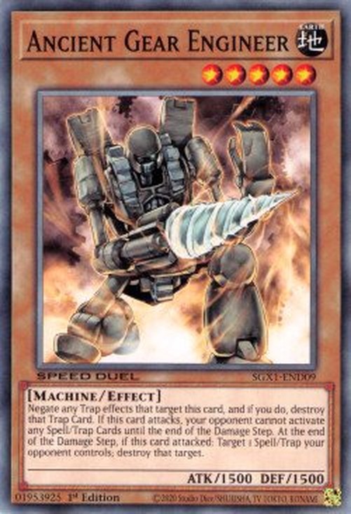 Yu-Gi-Oh! SGX1 Ancient Gear Engineer