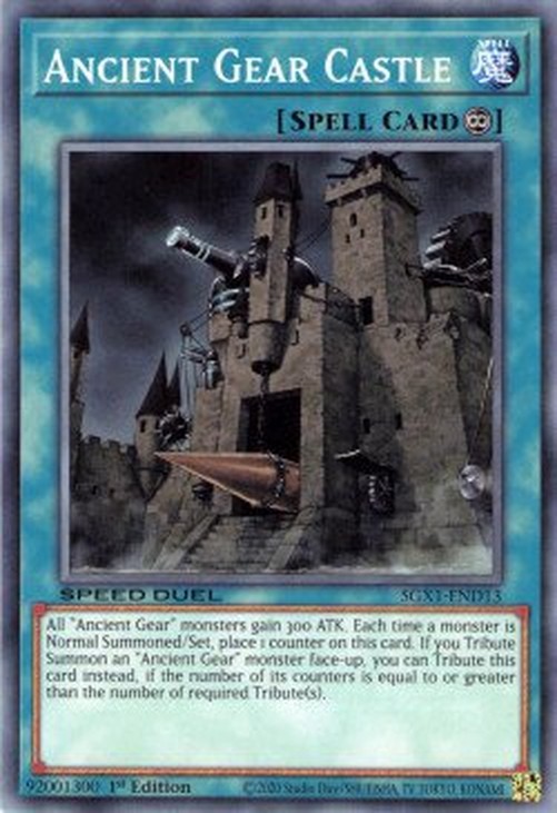 Yu-Gi-Oh! SGX1 Ancient Gear Castle