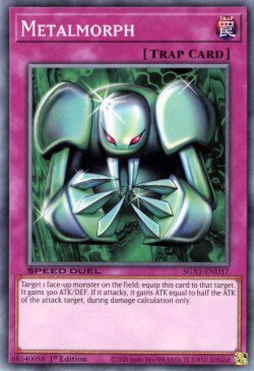 Yu-Gi-Oh! SGX1 Metalmorph