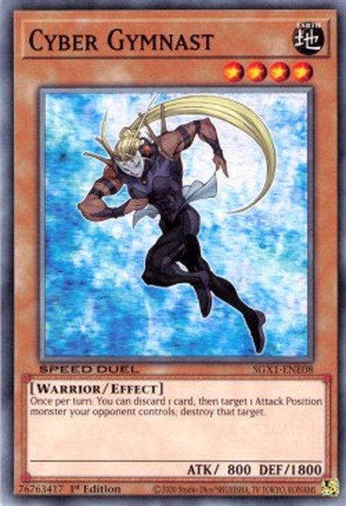Yu-Gi-Oh! SGX1 Cyber Gymnast