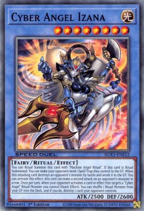 Yu-Gi-Oh! SGX1 Cyber Angel Izana