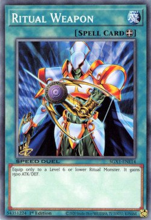 Yu-Gi-Oh! SGX1 Ritual Weapon