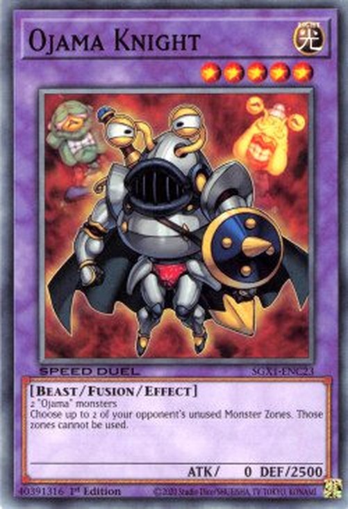 Yu-Gi-Oh! SGX1 Ojama Knight