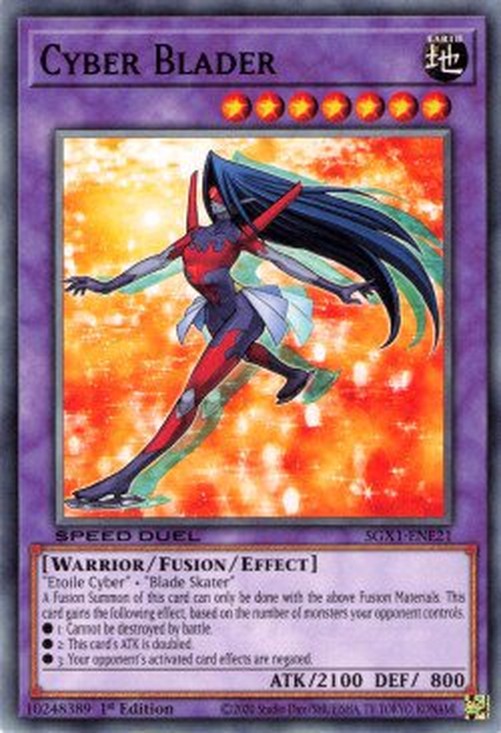 Yu-Gi-Oh! SGX1 Cyber Blader (V.1 - Common)
