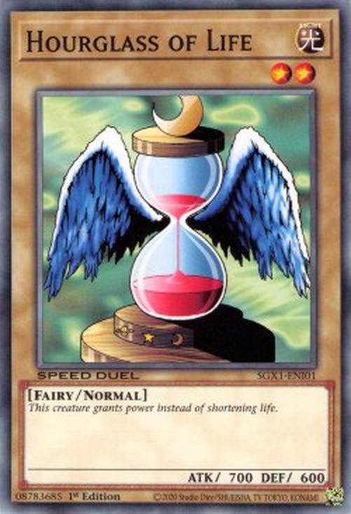 Yu-Gi-Oh! SGX1 Hourglass of Life