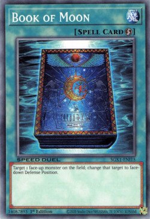 Yu-Gi-Oh! SGX1 Book of Moon (V.1 - Common)