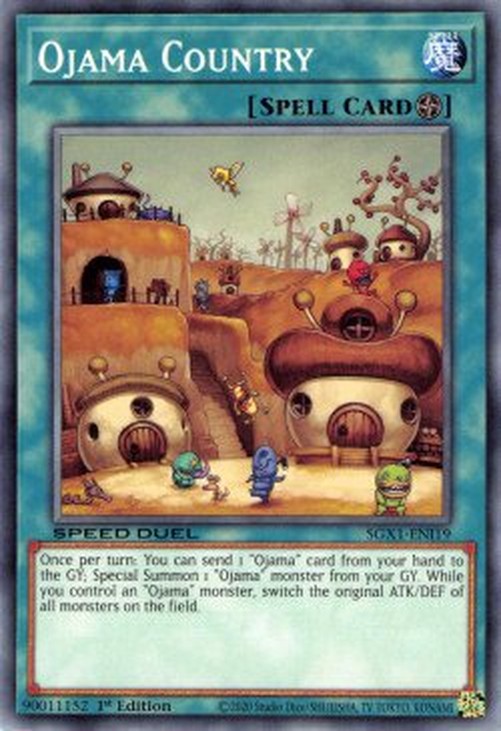 Yu-Gi-Oh! SGX1 Ojama Country