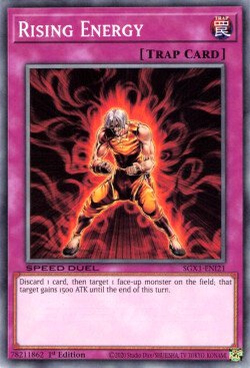 Yu-Gi-Oh! SGX1 Rising Energy