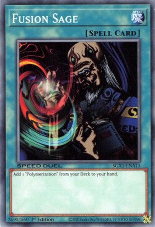Yu-Gi-Oh! SGX1 Fusion Sage