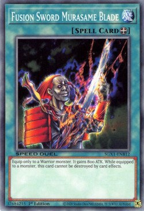 Yu-Gi-Oh! SGX1 Fusion Sword Murasame Blade