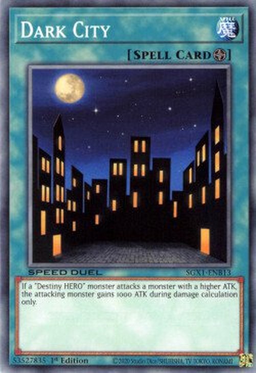 Yu-Gi-Oh! SGX1 Dark Stadt