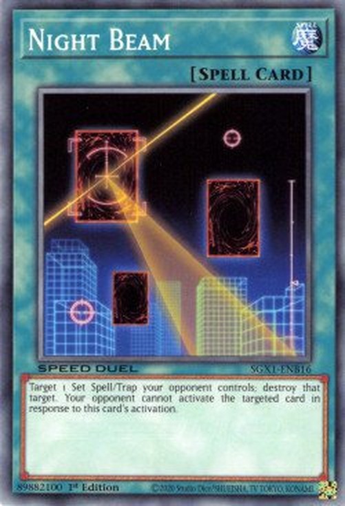 Yu-Gi-Oh! SGX1 Night Beam