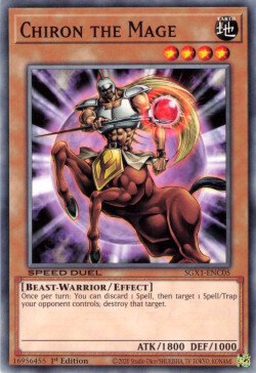 Yu-Gi-Oh! SGX1 Chiron the Mage