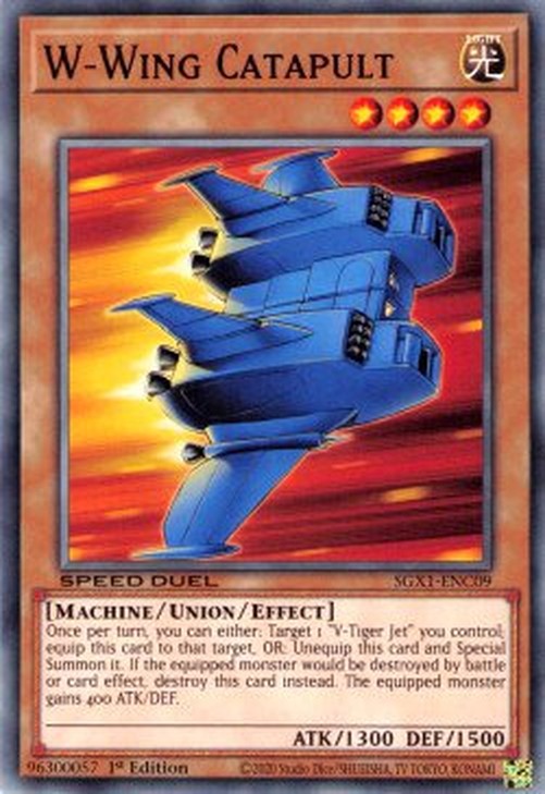 Yu-Gi-Oh! SGX1 W-Wing Catapult