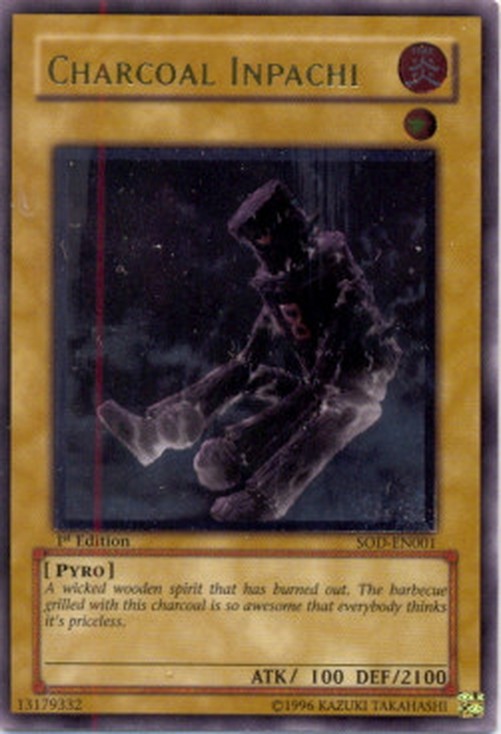 Yu-Gi-Oh! SOD Charcoal Inpachi (V.2 - Ultimate Rare)