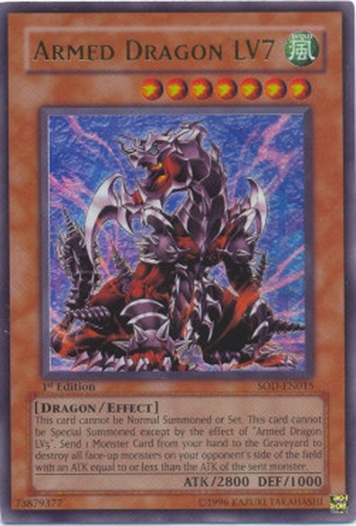 Yu-Gi-Oh! SOD Armed Dragon LV7 (V.1 - Ultra Rare)