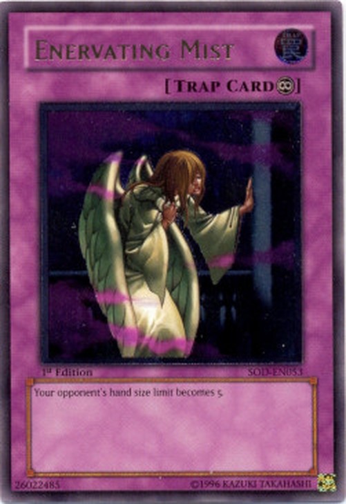 Yu-Gi-Oh! SOD Enervating Mist (V.2 - Ultimate Rare)