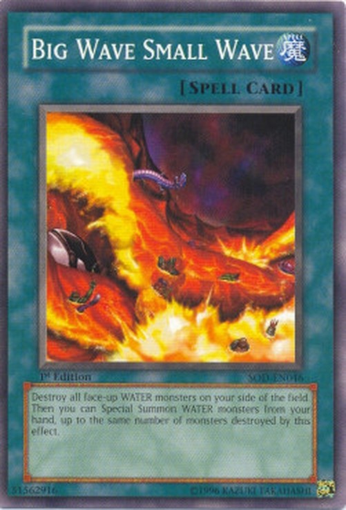 Yu-Gi-Oh! SOD Big Wave Small Wave
