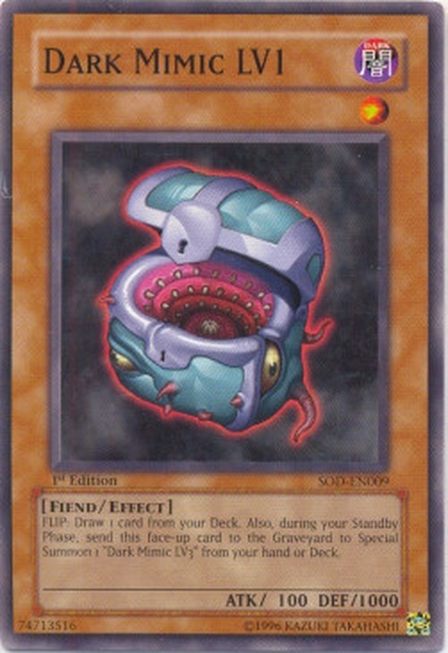 Yu-Gi-Oh! SOD Dark Mimic LV1