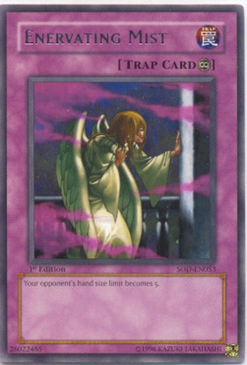 Yu-Gi-Oh! SOD Enervating Mist (V.1 - Rare)