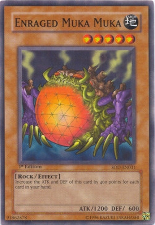 Yu-Gi-Oh! SOD Enraged Muka Muka