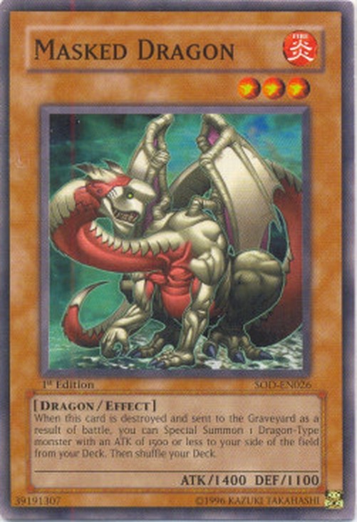 Yu-Gi-Oh! SOD Masked Dragon
