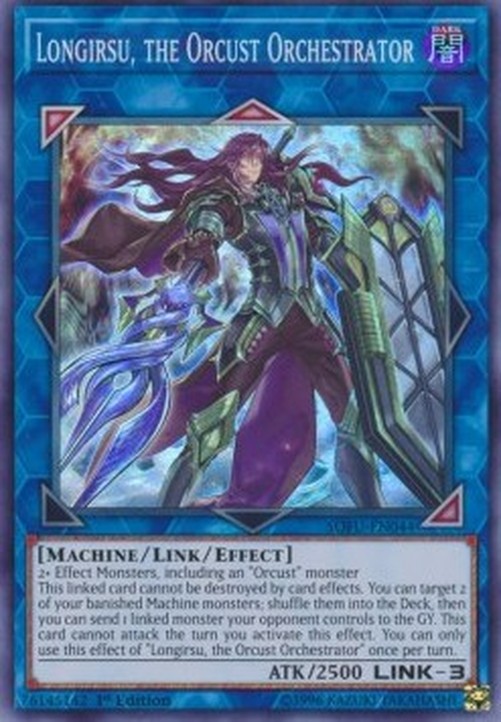Yu-Gi-Oh! SOFU Longirsu, the Orcust Orchestrator