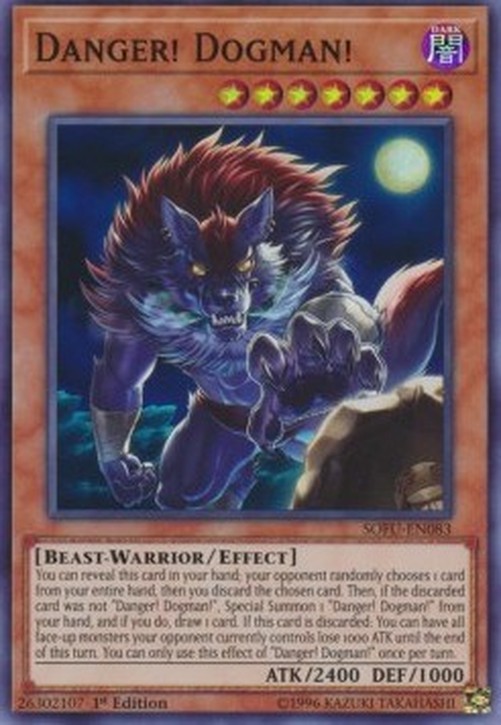 Yu-Gi-Oh! SOFU Danger! Dogman!