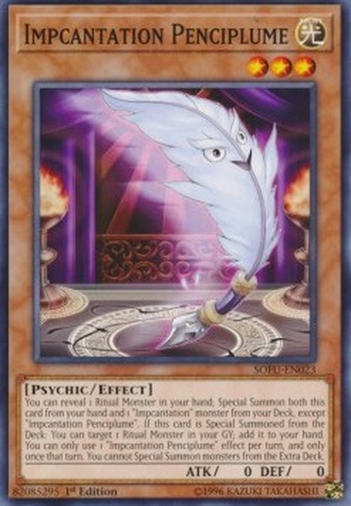 Yu-Gi-Oh! SOFU Impcantation Penciplume