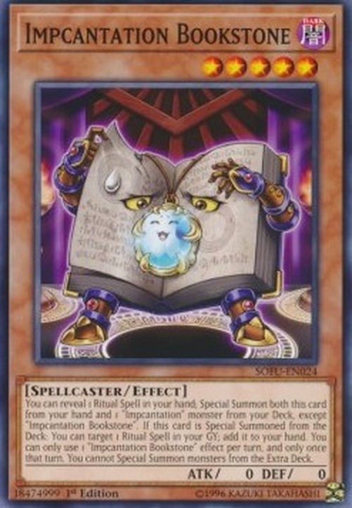 Yu-Gi-Oh! SOFU Impcantation Bookstone