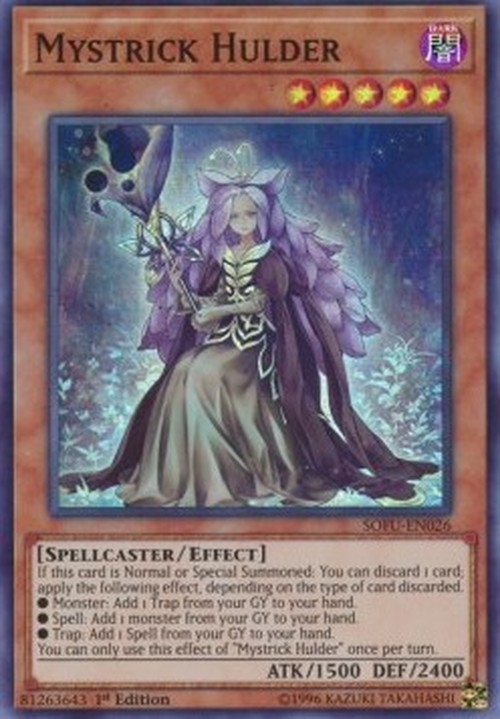 Yu-Gi-Oh! SOFU Mystrick Hulder