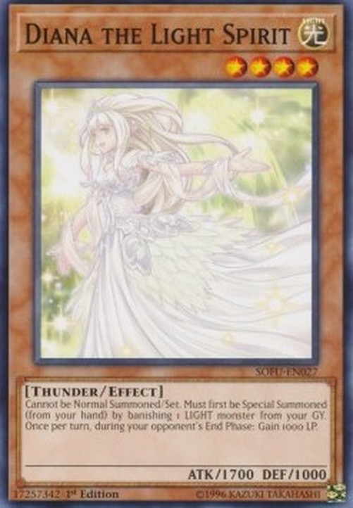 Yu-Gi-Oh! SOFU Diana the Light Spirit