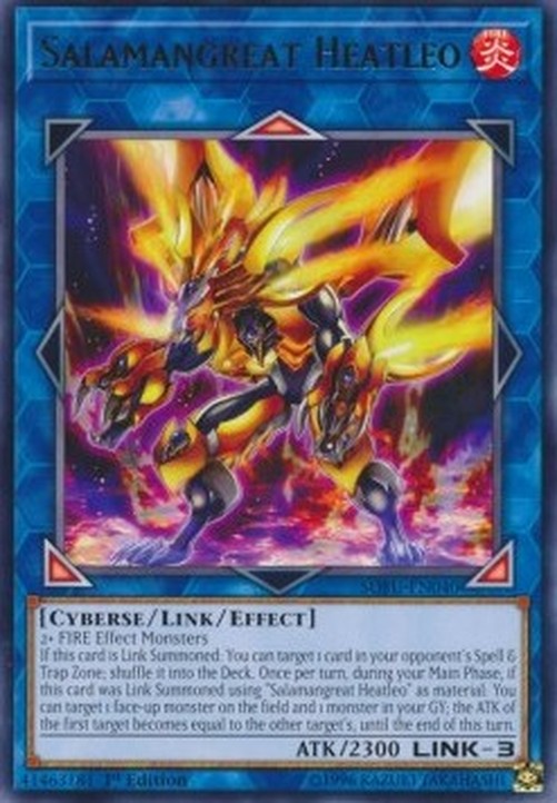 Yu-Gi-Oh! SOFU Salamangreat Heatleo