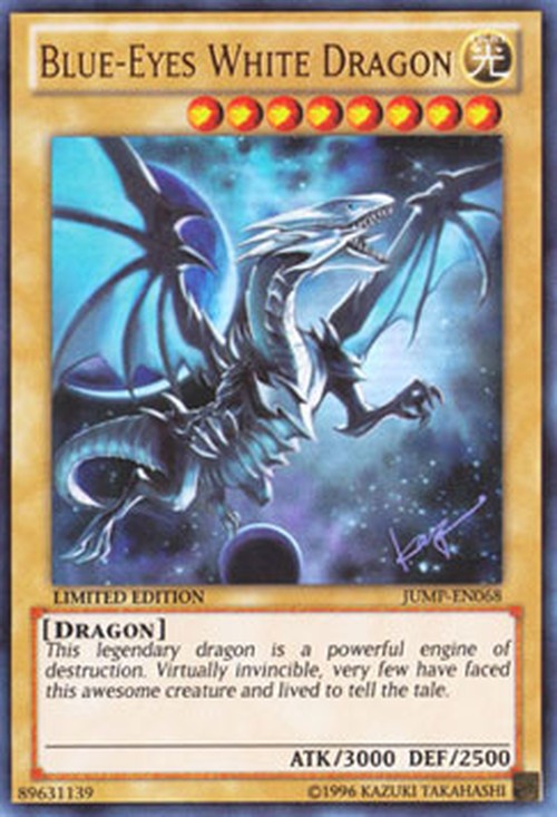 Yu-Gi-Oh! JUMP Blue-Eyes White Dragon (V.3 - Ultra Rare)