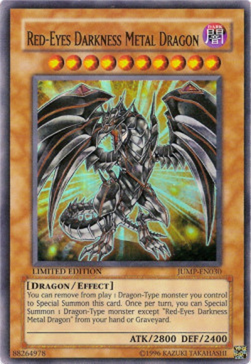 Yu-Gi-Oh! JUMP Red-Eyes Darkness Metal Dragon