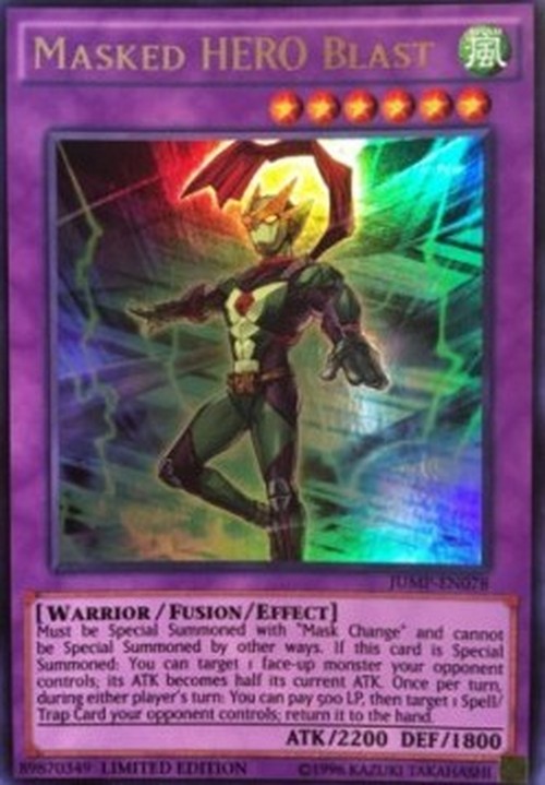 Yu-Gi-Oh! JUMP Masked HERO Blast