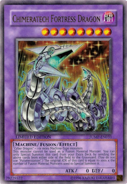 Yu-Gi-Oh! JUMP Chimeratech Fortress Dragon