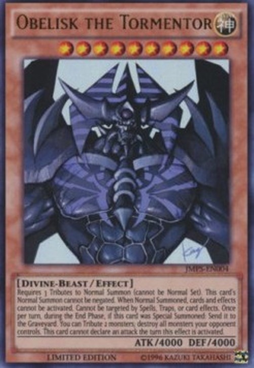 Yu-Gi-Oh! JUMP Obelisk the Tormentor (V.3 - Ultra Rare)