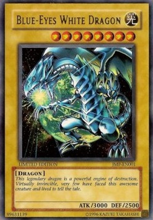 Yu-Gi-Oh! JUMP Blue-Eyes White Dragon (V.2 - Ultra Rare)