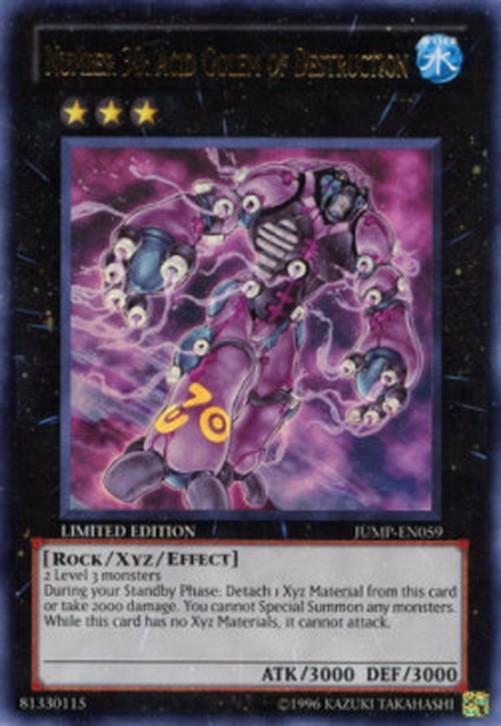 Yu-Gi-Oh! JUMP Number 30: Acid Golem of Destruction