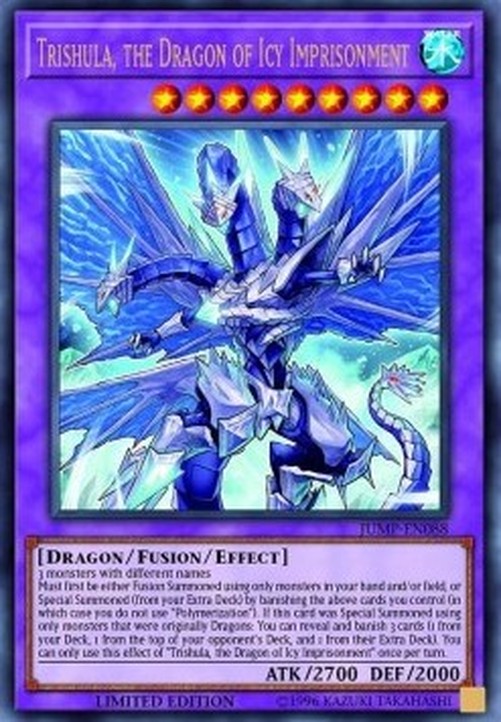 Yu-Gi-Oh! JUMP Trishula, the Dragon of Icy Imprisonment