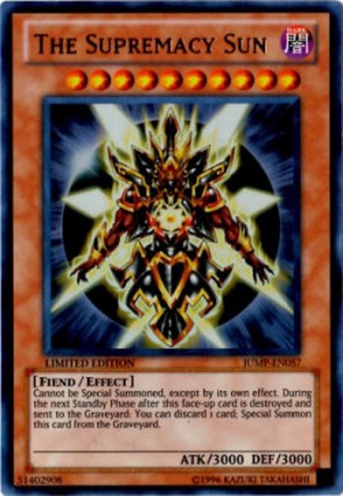 Yu-Gi-Oh! JUMP The Supremacy Sun