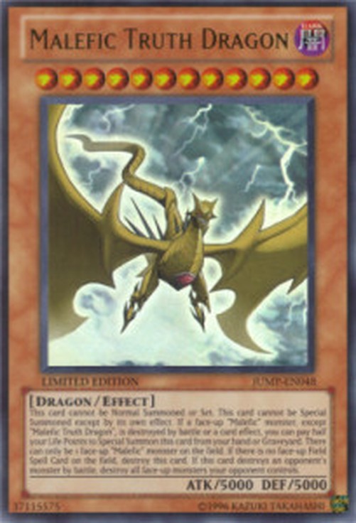 Yu-Gi-Oh! JUMP Malefic Truth Dragon