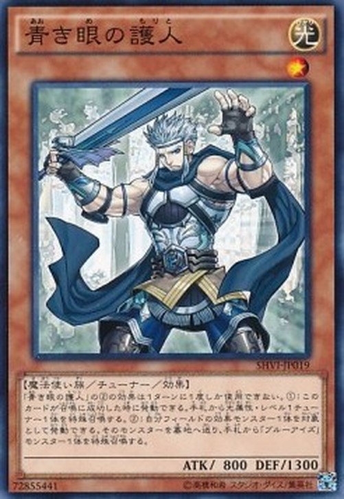 Yu-Gi-Oh! SHVI-JP Protector with Eyes of Blue