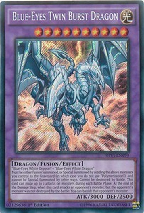 Yu-Gi-Oh! SHVI Blue-Eyes Twin Burst Dragon
