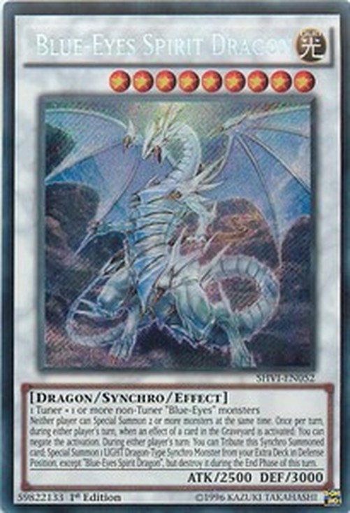 Yu-Gi-Oh! SHVI Blue-Eyes Spirit Dragon