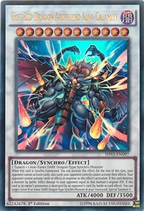 Yu-Gi-Oh! SHVI Hot Red Dragon Archfiend King Calamity
