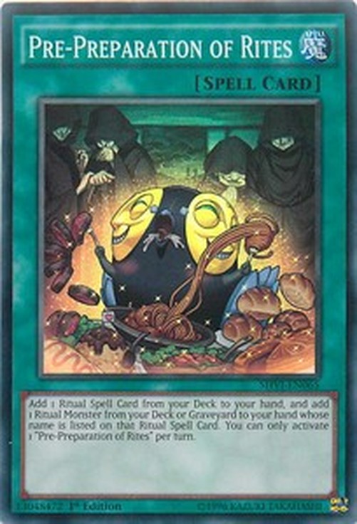 Yu-Gi-Oh! SHVI Pre-Preparation of Rites