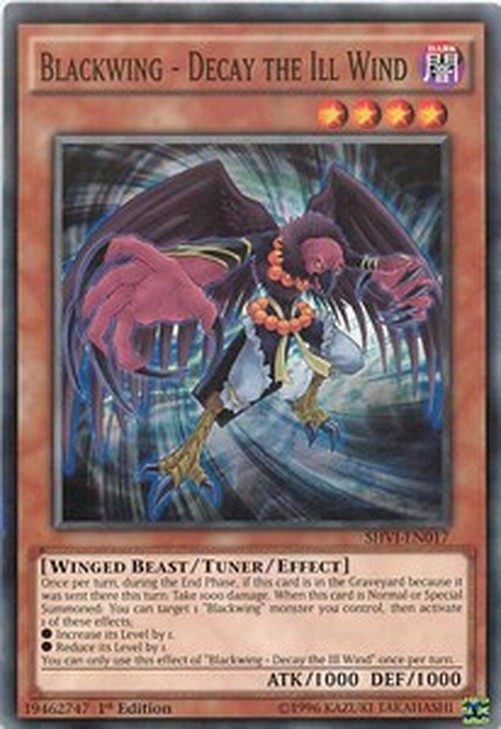 Yu-Gi-Oh! SHVI Blackwing - Decay the Ill Wind