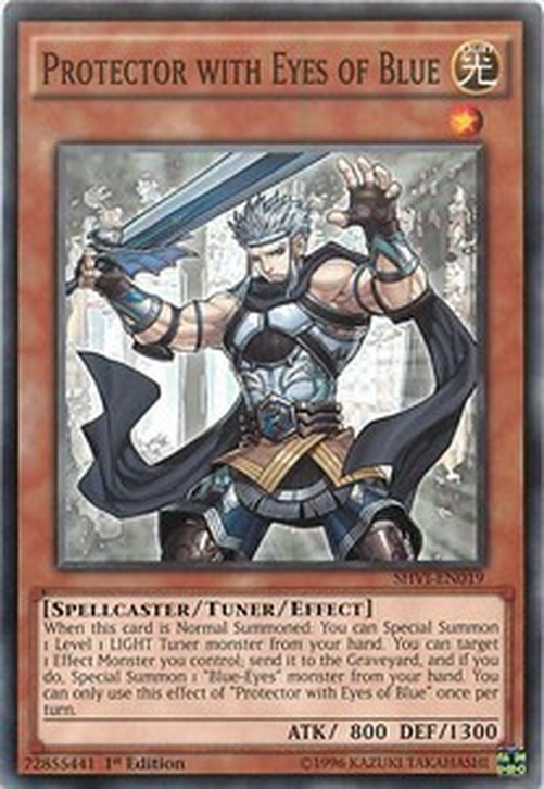 Yu-Gi-Oh! SHVI Protector with Eyes of Blue